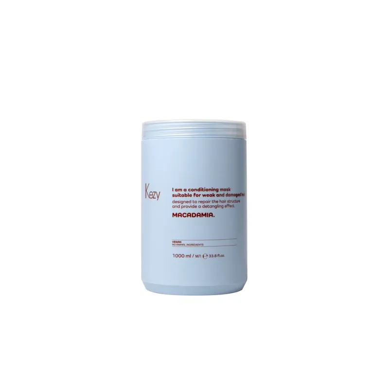 Legkelendőbb Kezy by Alfaparf Macadamia Kondicionáló hajmaszk károsodott hajra 1000 ml