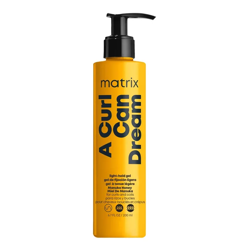 Gyors szállítás Matrix A Curl Can Dream Light Hold Gel gél göndör hajra 250 ml