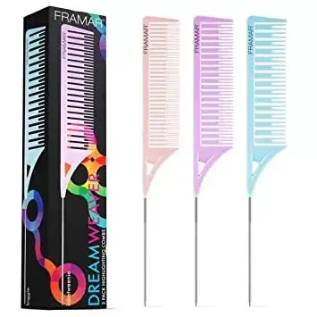 FRAMAR Dream Weaver hajfestő ecset szett 3 részes PASTEL Legkelendőbb