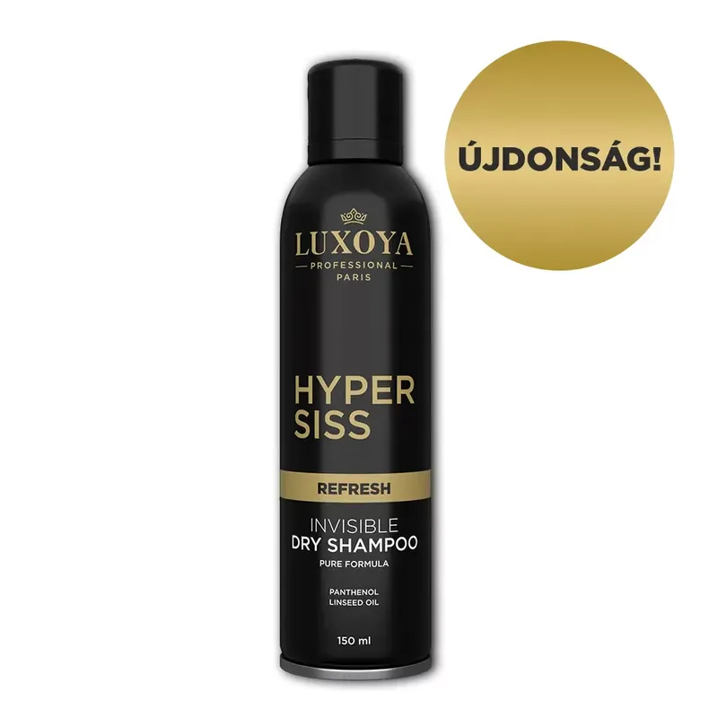 Akciós ár HYPERSISS Invisible Dry Shampoo - Száraz sampon 150 ml
