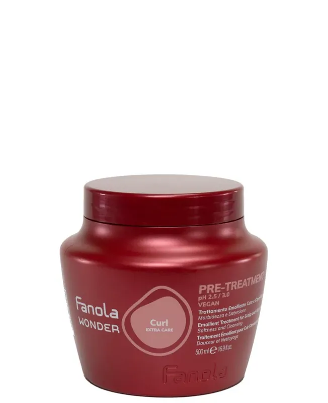 Akciós ár Fanola Wonder Curl Scalp Pre-Treatment Hajmosás előtti hajpuhító ápoló 500 ml
