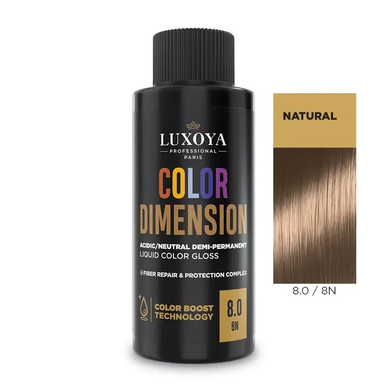 Vedd meg most COLOR DIMENSION - Ápoló és ragyogást fokozó hajszínező 8.0/8N - 60ml