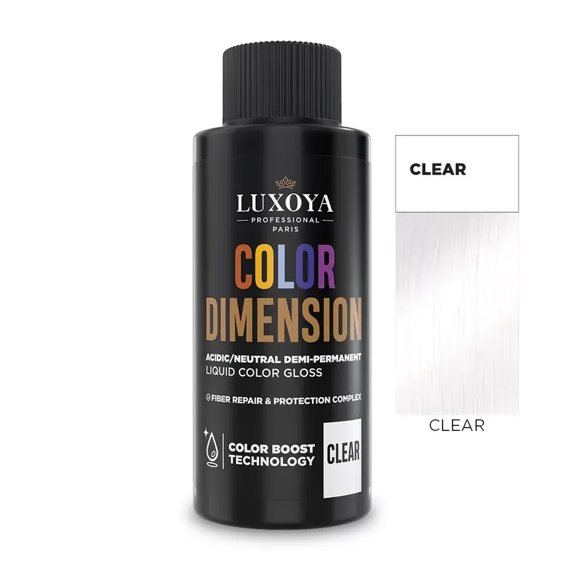 Szezonális akció COLOR DIMENSION - Ápoló és ragyogást fokozó hajszínező Clear - 60ml