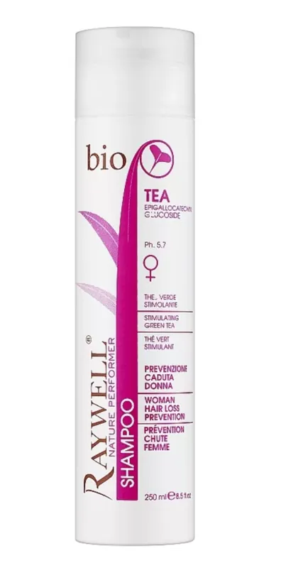 Vedd meg most Raywell BIO Tea Hajnövesztő és hajhullás elleni sampon nőknek 250 ml
