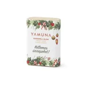 YAMUNA Kellemes Ünnepeket mini szappan karamell álom 33g Kedvezmény