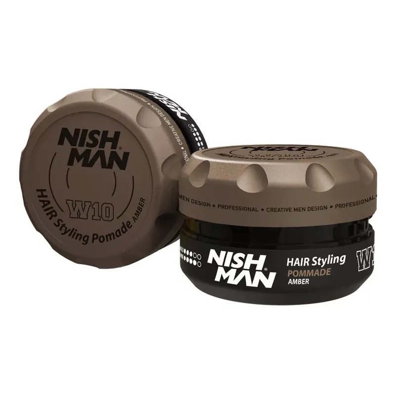 Biztonságos vásárlás Nish Man hajformázó W10 Styling Pomade Amber 100ml