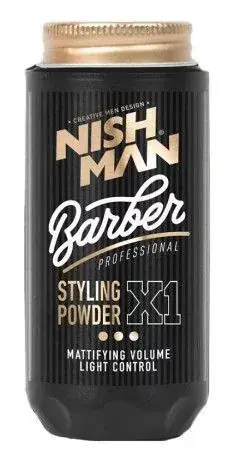 Legkelendőbb Nish Man Barber styling powder X1 hajpor - 30 g