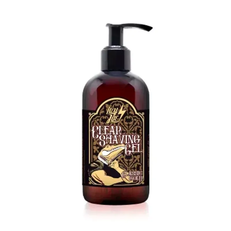 Kedvezményes ár Hey Joe! Clear Classic Gold áttetsző borotvagél 250ml