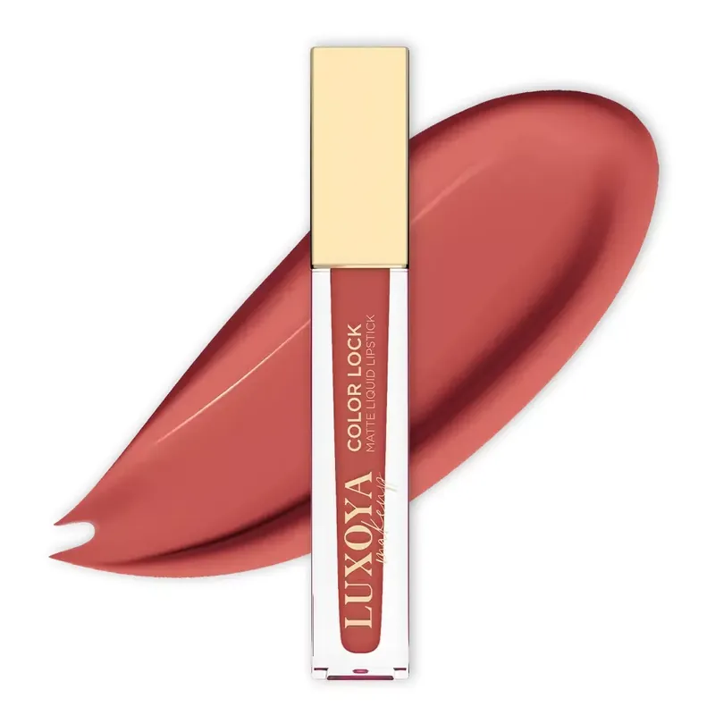 Vásárlói kedvenc Luxoya COLOR LOCK folyékony matt rúzs - 15