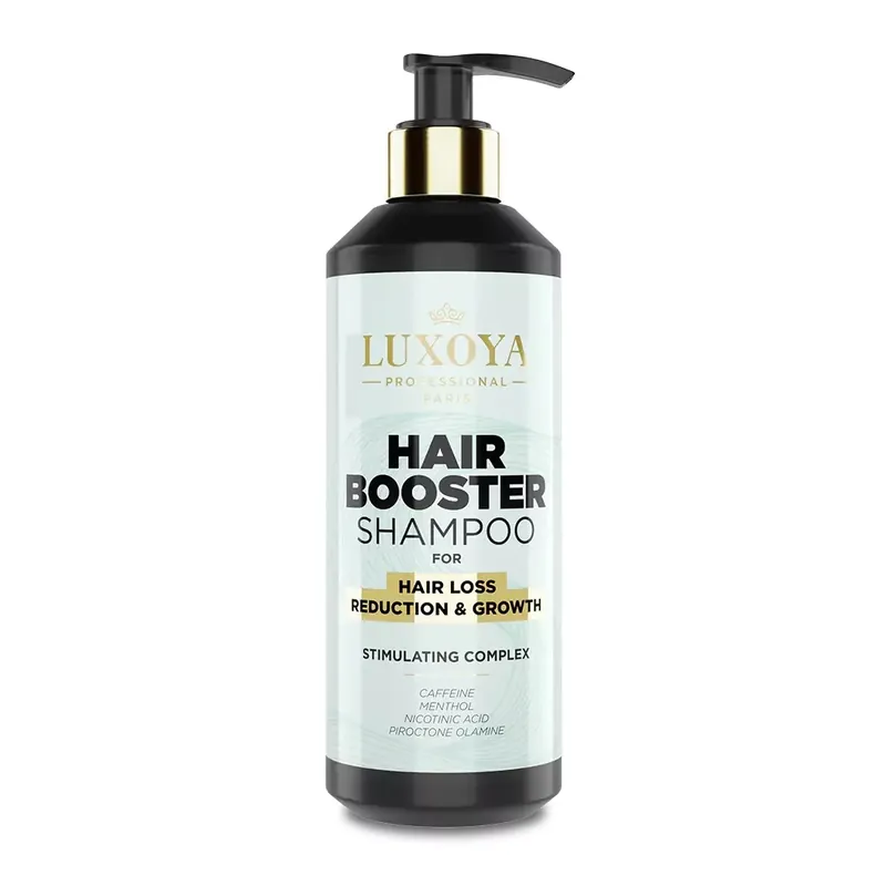 LUXOYA HAIR BOOSTER SHAMPOO HAJHULLÁS CSÖKKENÉST ÉS HAJNÖVEKEDÉST ELŐSEGÍTŐ SAMPON - 240ml Biztonságos vásárlás