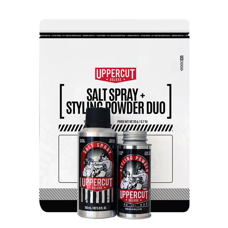 Uppercut Deluxe - Salt Spray & Styling Powder Duo ajándékcsomag Kedvezmény