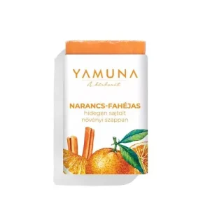 YAMUNA Narancs-fahéjas hidegen sajtolt szappan 110 gr Szuper akció