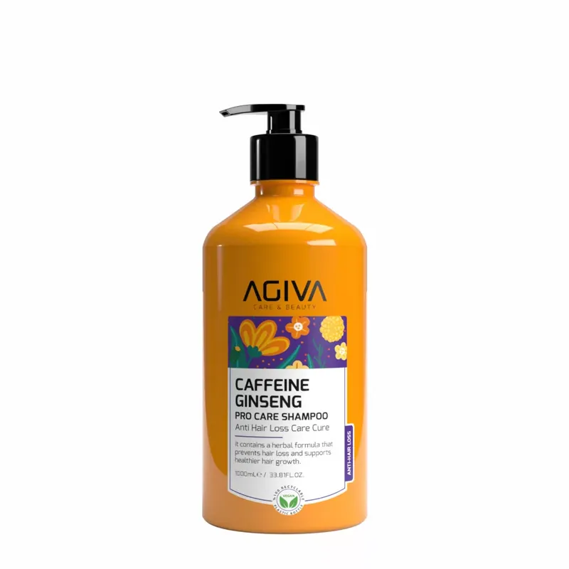 AGIVA Caffeine Ginseng Pro Care Sampon 1000 ml Árcsökkenés