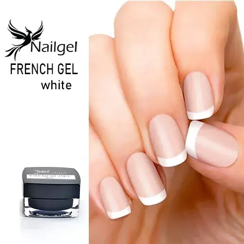 Exkluzív ajánlat French gel-white