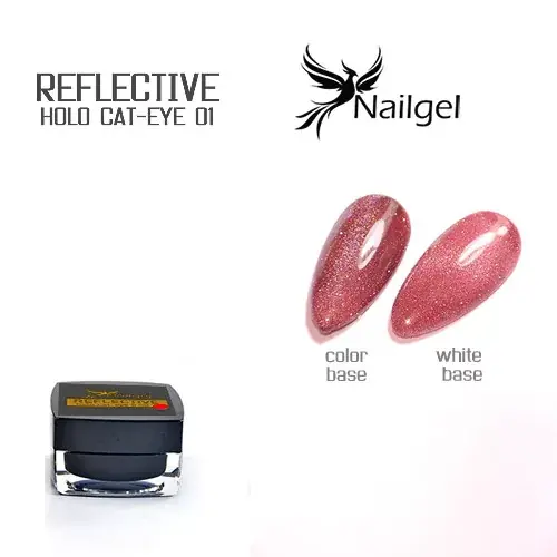 Reflectív Hologram Cat-Eye 01 gél lakk 5 ml Utolsó esély