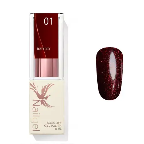 Bestseller Ruby Red 001 gél lakk 8 Ml