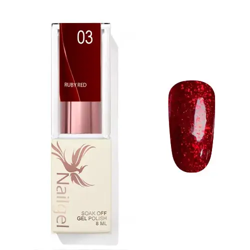 Ruby Red 003 gél lakk 8 Ml Népszerű