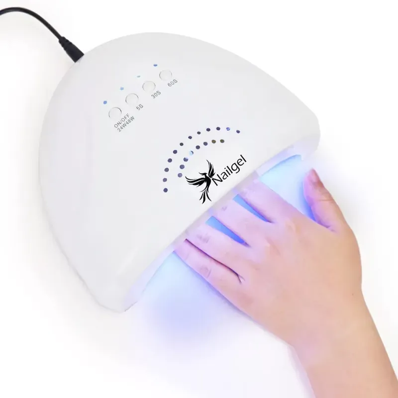 Prémium 48 W-os UV lámpa króm alappal