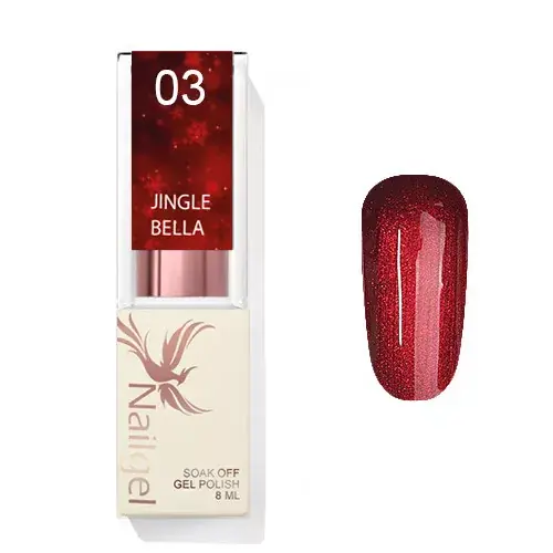 Jingle Bella 03 gél lakk 8 Ml Különleges ajánlat