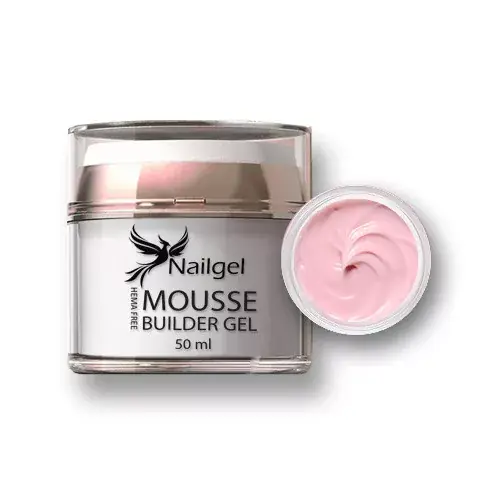 MOUSSE builder gel - BABE - 50 ml Azonnali szállítás
