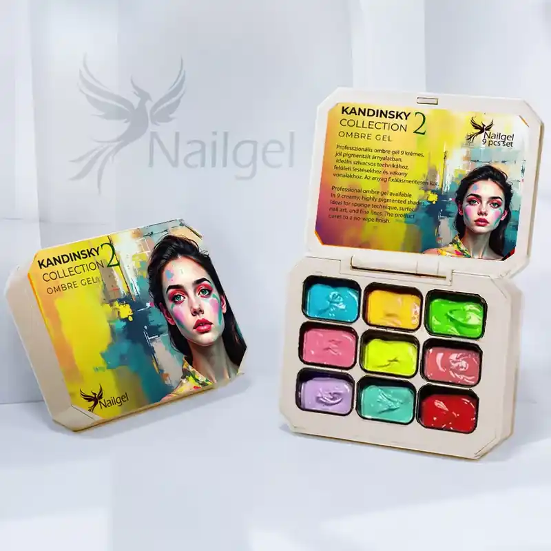 Ombre gel - KANDINSKY collection - 9 x 1 ml Rendeld meg most