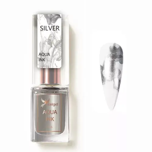 Azonnal elérhető Aqua ink - SILVER - 10 Ml