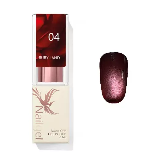 Rubyland 04 gél lakk 8 Ml Biztonságos fizetés