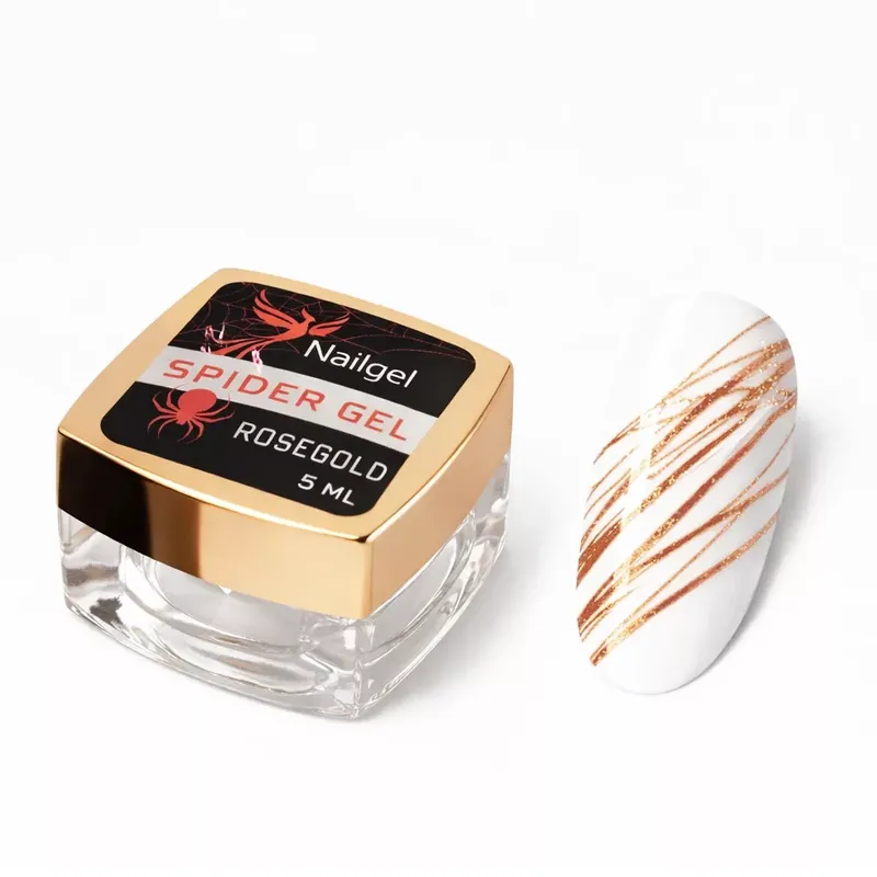 Spider gel – ROSEGOLD – 5 ml Kedvezmény