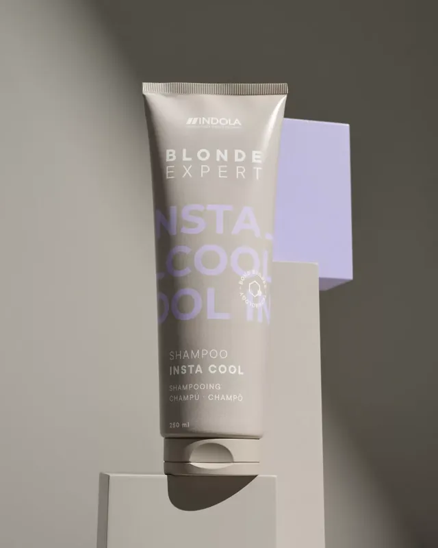 Indola Blonde Expert InstaCool hajsampon 250 ml Expressz szállítás