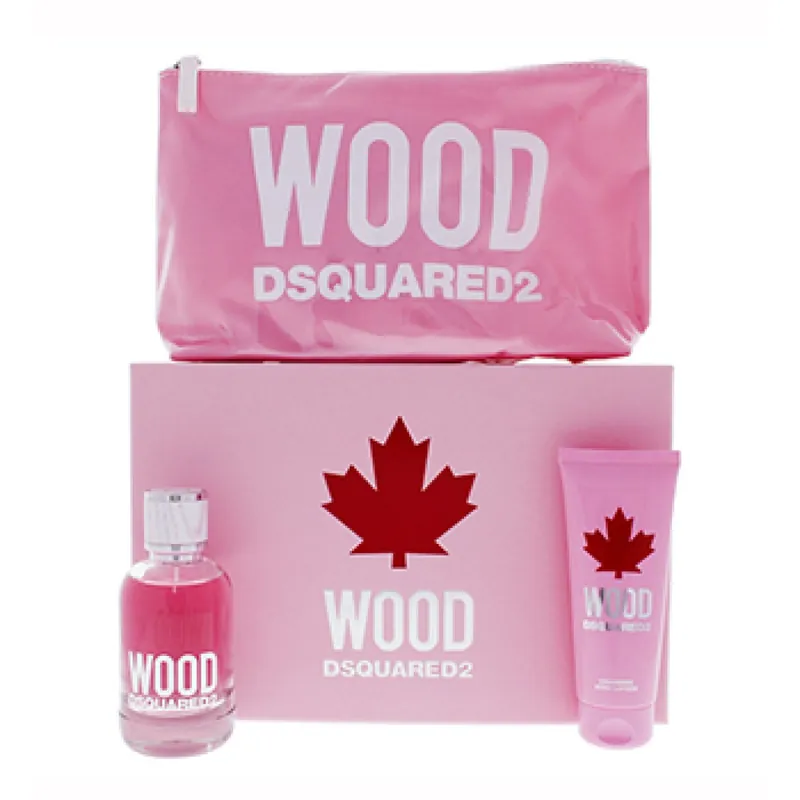 Dsquared² Wood For Her szett I. eau de toilette - hölgyeknek 3 Kedvencek közé Kihagyhatatlan ajánlat