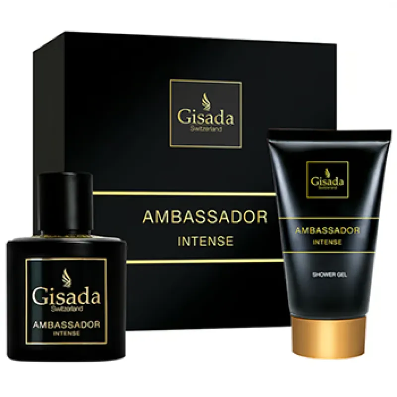 Gisada Ambassador Intense szett I. eau de parfum - uraknak Kedvencek közé Gyors szállítás