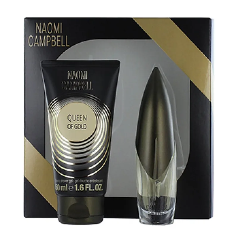 Legnépszerűbb Naomi Campbell Queen of Gold szett I. eau de toilette - hölgyeknek 1 Kedvencek közé