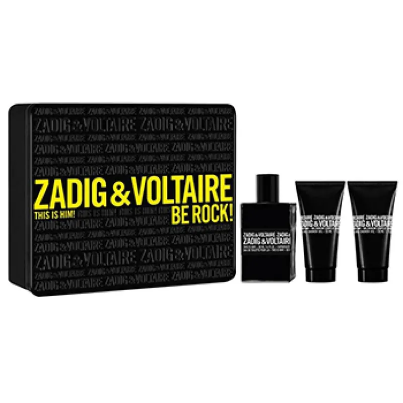Vásárlói kedvenc Zadig & Voltaire This is Him! szett II. (Be Rock) eau de parfum - uraknak 5 Kedvencek közé