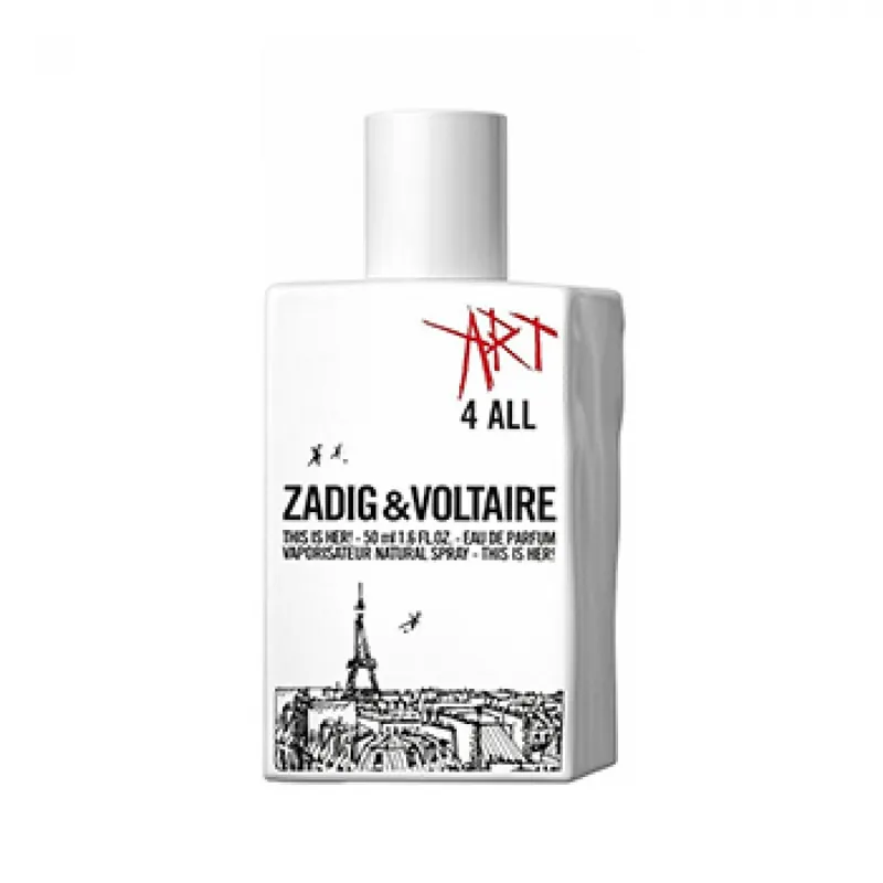 Gyors kiszállítás Zadig & Voltaire Art 4 All This is Her! eau de parfum - hölgyeknek Kedvencek közé