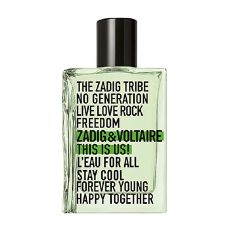 Zadig & Voltaire This is Us! L‘eau for All eau de toilette - unisex Kedvencek közé Akció