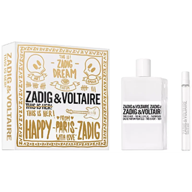 Zadig & Voltaire This is Her! szett I. eau de parfum - hölgyeknek Kedvencek közé Szuper akció