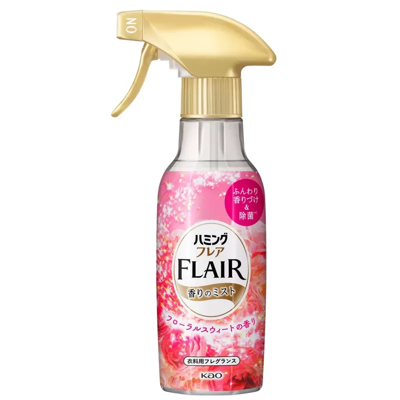 Különleges ajánlat FLAIR Refreshing and Wrinkle-Removing Fabric Spray - Sweet Floral Scent 270ml