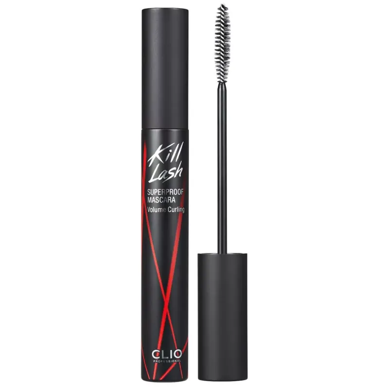 Vásárlói kedvenc Clio Kill Lash Superproof Mascara Szempillaspirál 02 Volume Curling (fekete)
