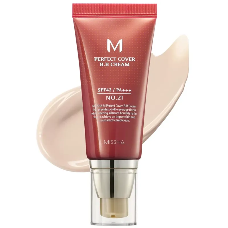 Különleges ajánlat Missha M Perfect Cover BB Krém 21 Light Beige 50ml (SPF42 PA+++)