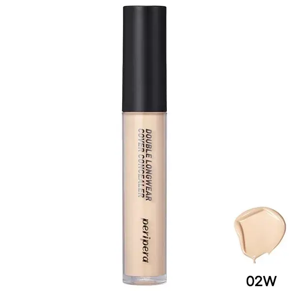 Végkiárusítás Peripera Double Longwear Cover Korrektor 02W Natural Beige