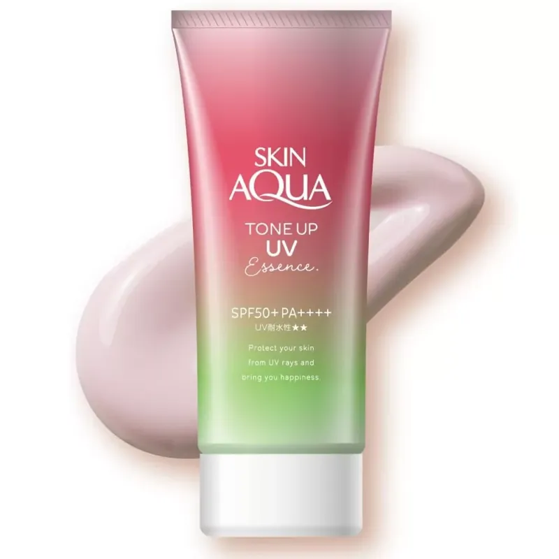 Skin Aqua Tone Up UV Fényvédő Esszencia - Happiness Aura 80g (SPF50+ PA++++) Legnépszerűbb