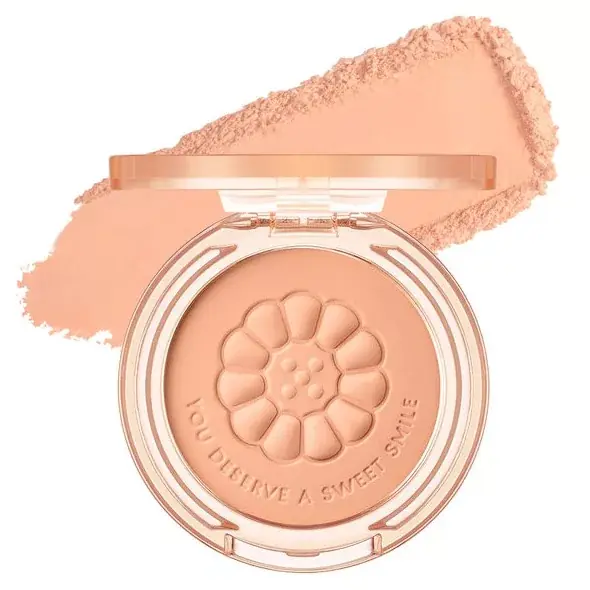 Különleges ajánlat Peripera Pure Blushed Sunshine Cheek Arcpirosító 23 Yakgwa Brown (Honey K-ookie Collection)