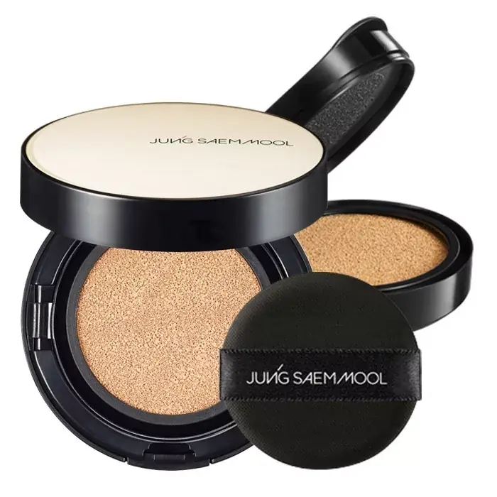 Vedd meg online Jung Saem Mool Essential Skin Nuder Long Wear - Cushion Alapozó 19 Light 14gx2 (SPF50+ PA+++)