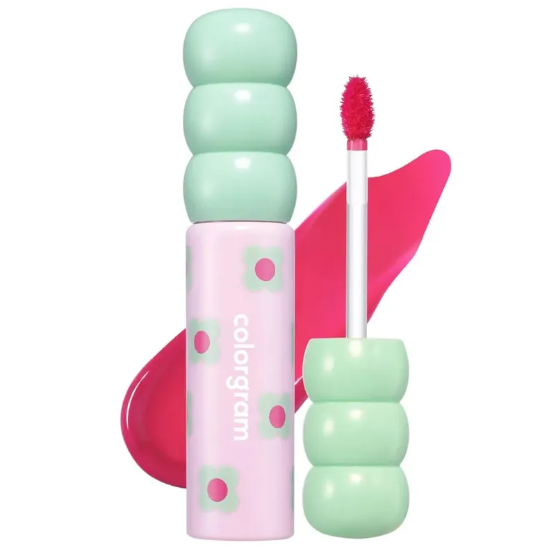 Vedd meg online Colorgram Fruity Glass Ajak Tint 04 Adorable Berry
