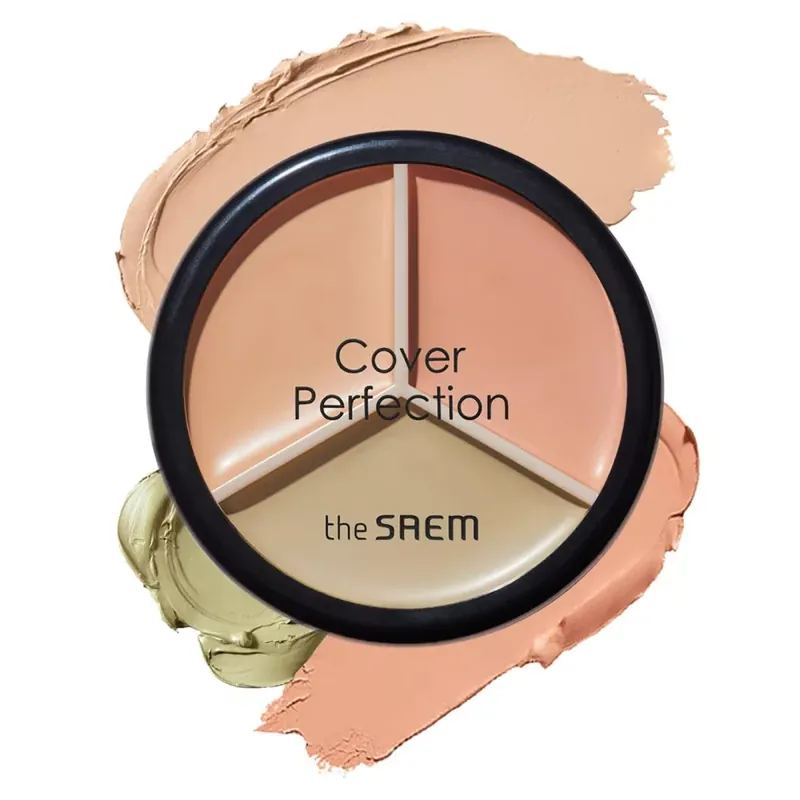 Rendeld meg most The Saem Cover Perfection Triple Pot Korrektor 01 Correct Beige
