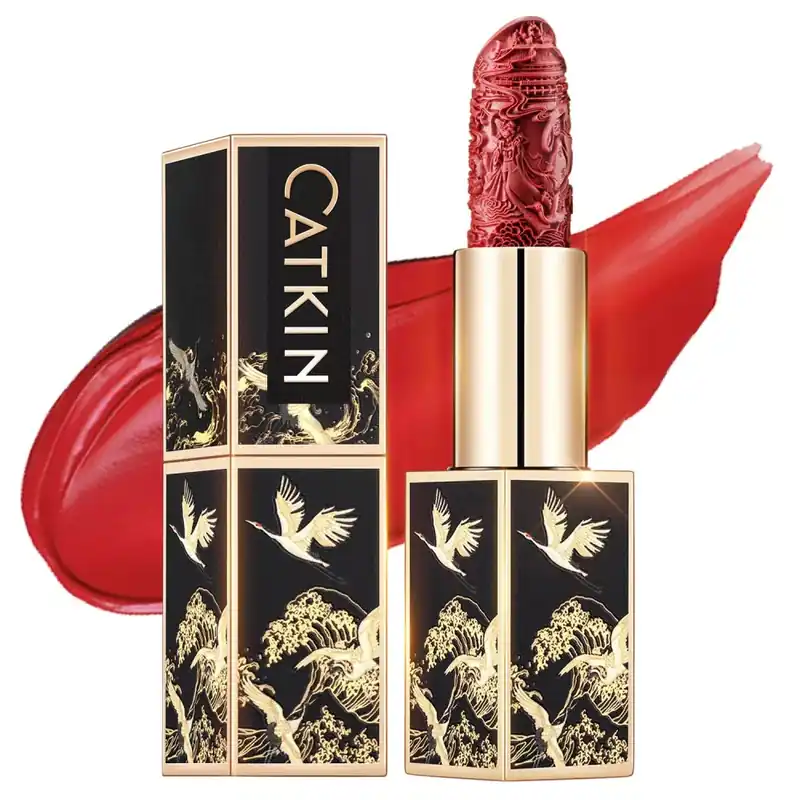 Korlátozott ajánlat Catkin Rouge Carving Rúzs CR130 Red Plum