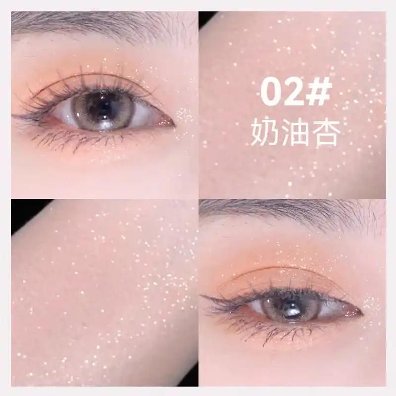 Népszerű Novo Dual Head Szemhéjfesték Ceruza 02 Cream Apricot (glitter) 1.4g