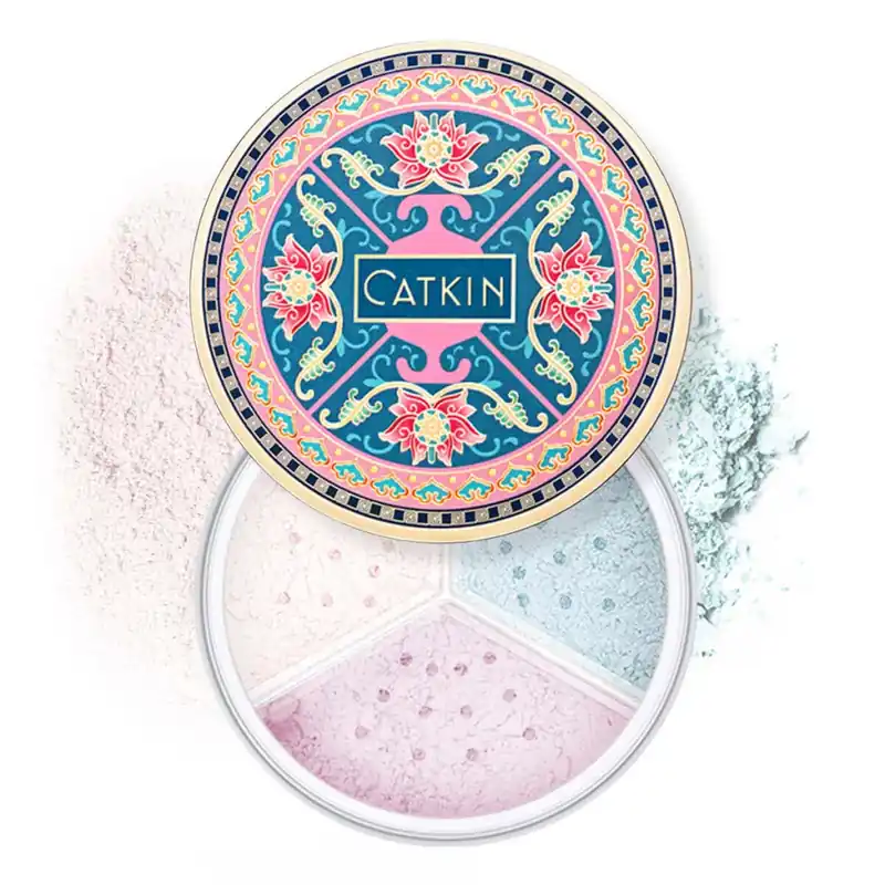 Catkin 3 Colors Loose Setting Púder C04 Camlet 5.2gx3 Csak ma