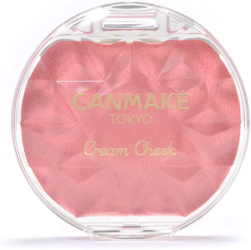 Canmake Cream Cheek Arcpirosító (Pearl Type) P01 Peach Dazzle Expressz kézbesítés