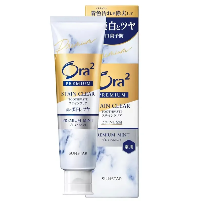 Ora2 Premium Stain Clear Fogkrém - Premium Mint 100g Csak ma
